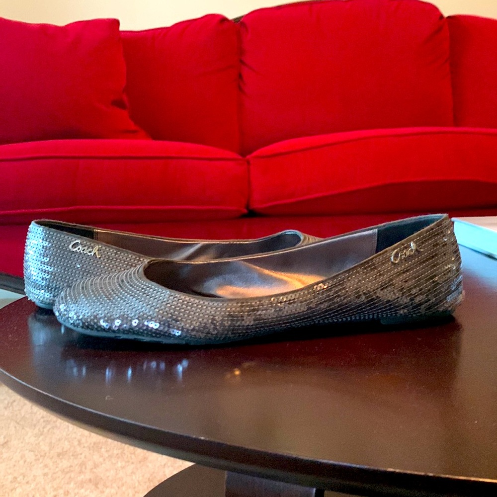 Sparkling Coach Flats!! 🤩